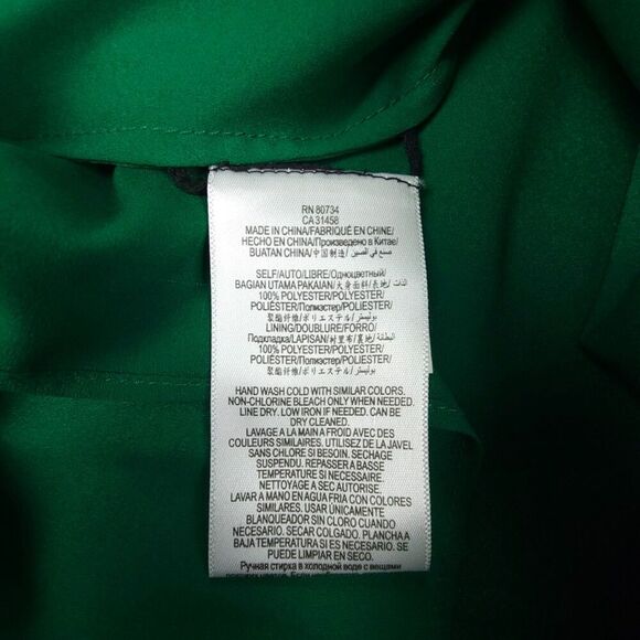 NEW BCBGMaxAzria Annely One Shoulder Peplum Gown Formal Maxi Dress Malachite 0 - Picture 10 of 10